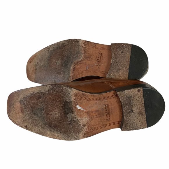 Mens  J. Murphy  Brown Cap Toe  Dress Shoes - Picture 7 of 8